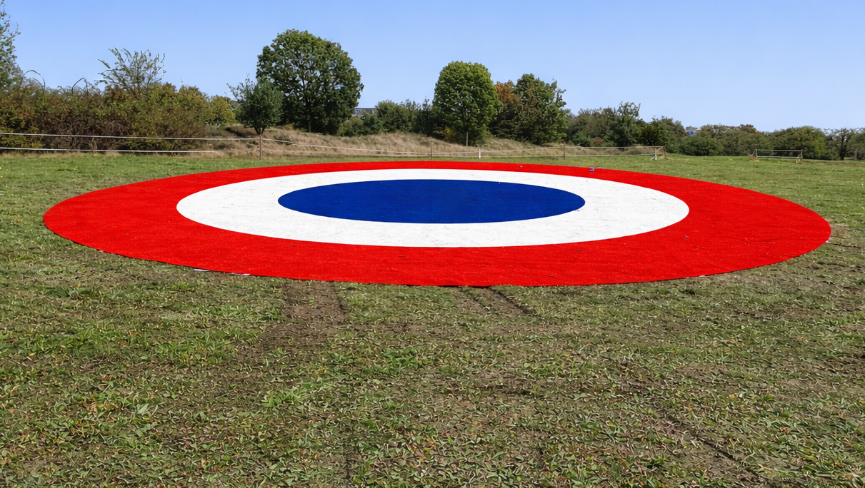 Triple kleurige target