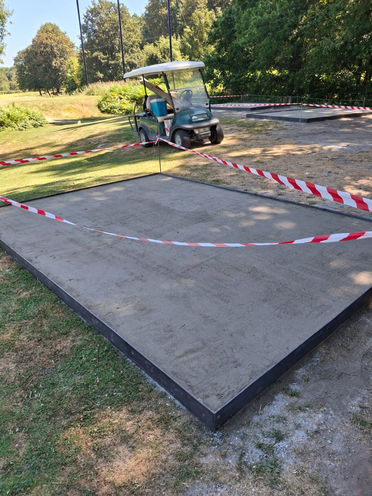 Teeboxes bij The Brussels Drohme Golf Club